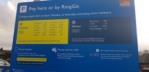 Lace Walk Car Park prices